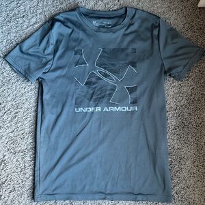 Under Armour Kids Gray Short Sleeve Tee